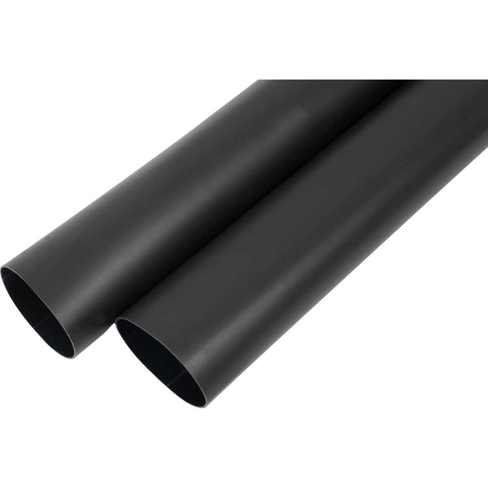 Изображение товара Трубка термоусадочная клеевая Gigant 3:1 4:1 55/16мм черная 2шт по 1м G-80143