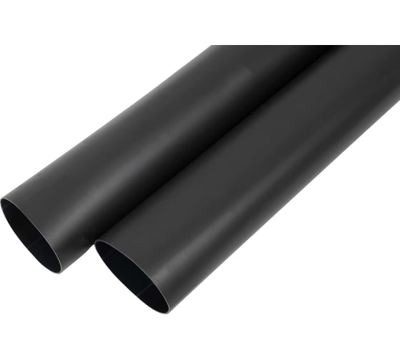 Изображение товара Трубка термоусадочная клеевая Gigant (3:1/4:1) 55/16мм, черная, 2шт по 1м G-80143