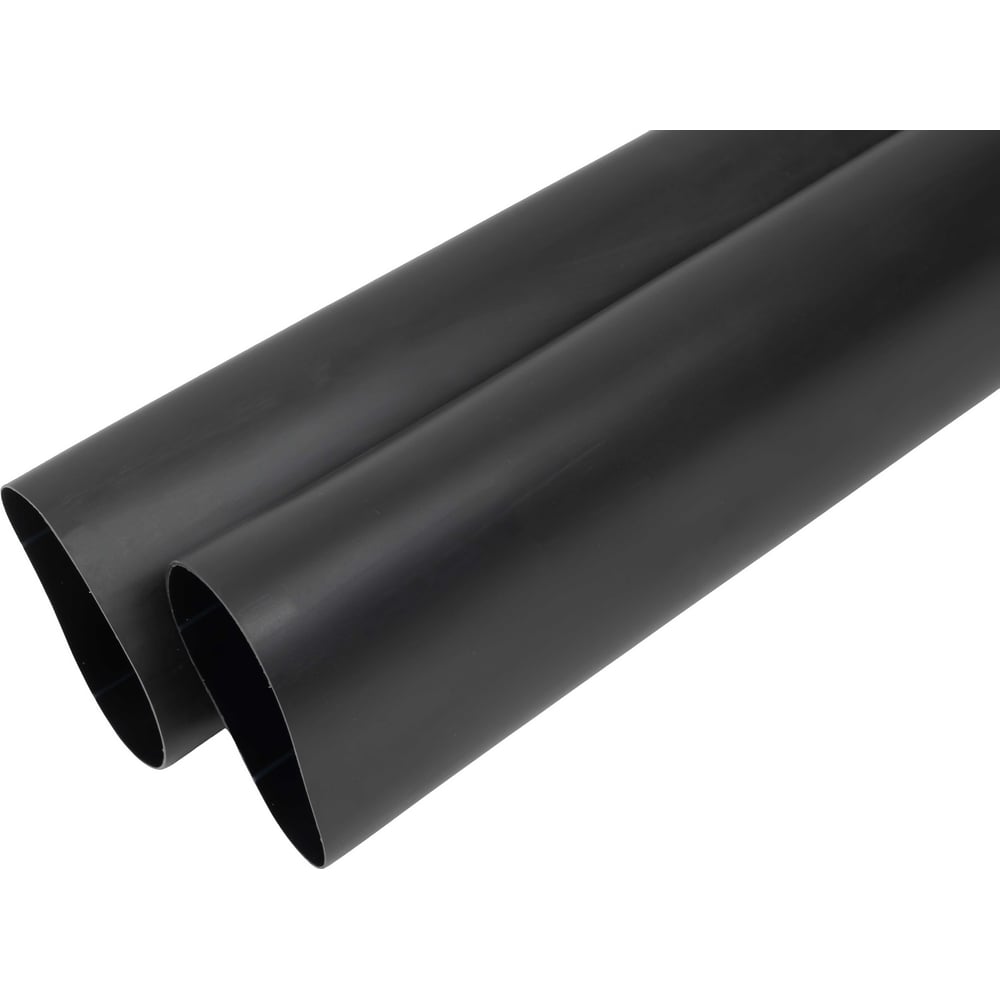 Изображение товара Термоусадочная клеевая трубка Gigant 75/22 мм 2 шт по 1 м черная для электрики
