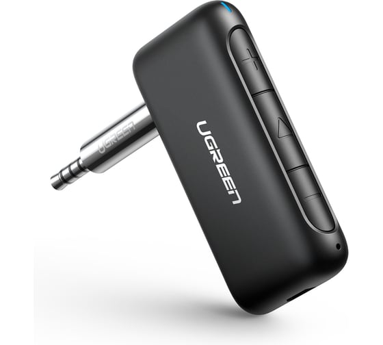 Изображение товара Адаптер UGREEN CM276 CarHome Bluetooth 5.0 Receiver Audio Adapter. Цвет: черный 70303