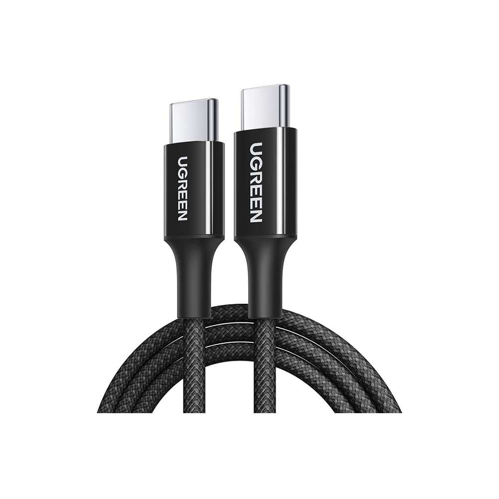 Изображение товара UGREEN L501 65245 60W USB-C to USB-C кабель, 2м, черный