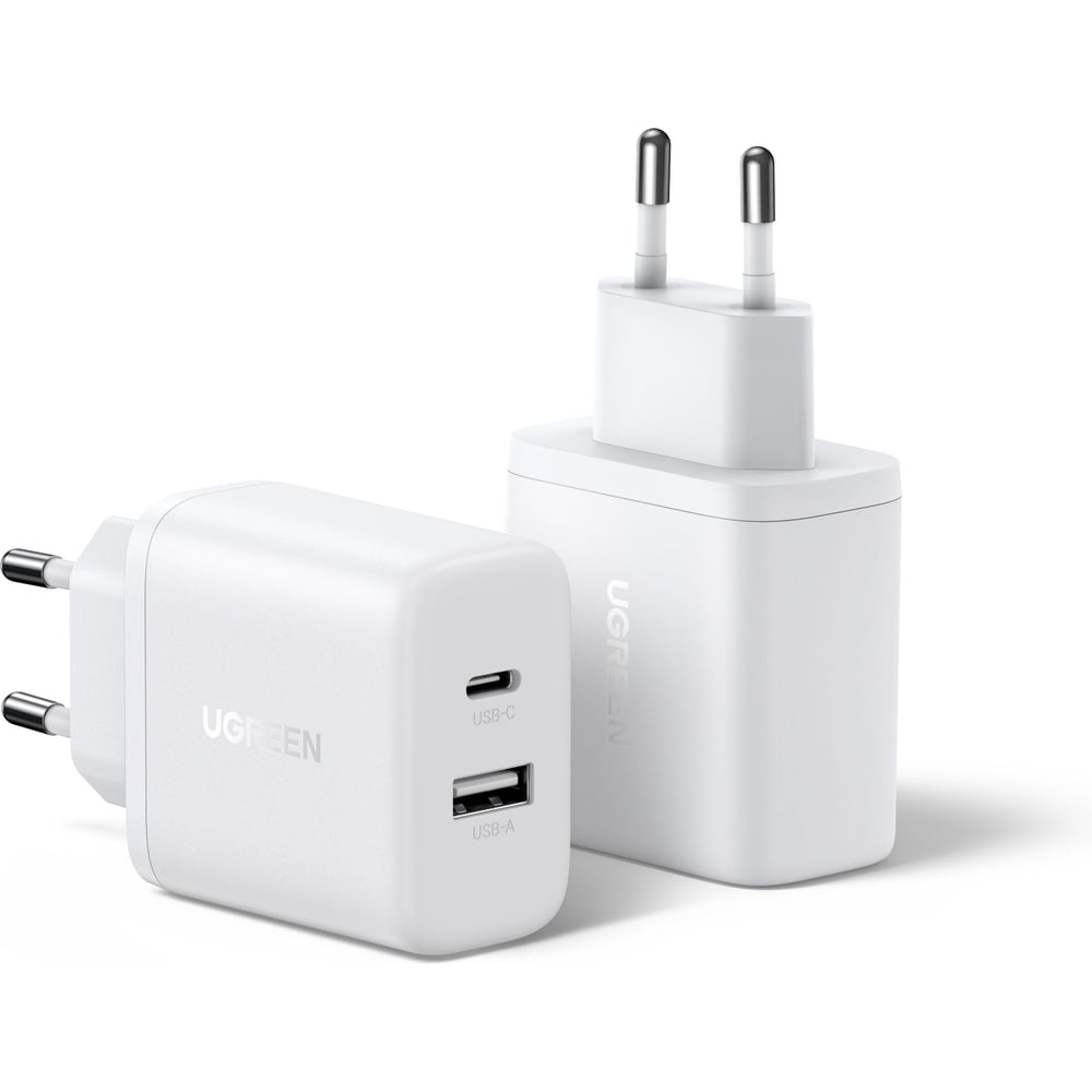 Изображение товара Сетевое зарядное устройство UGREEN X227 20W USB-A+USB-C