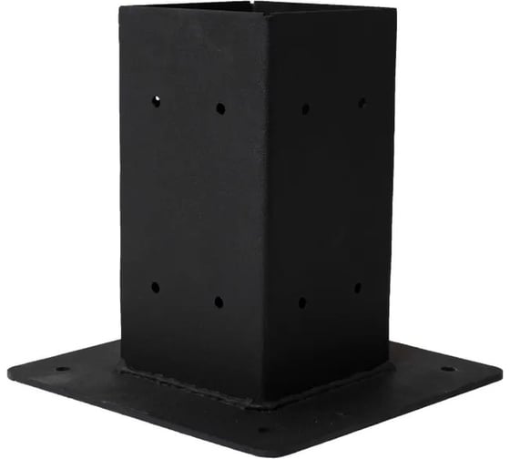 Изображение товара Коннектор для бруса 100x100 (пятка) ООО "Феррум-Л" сталь 2мм, L100мм Ф-КПМ-153