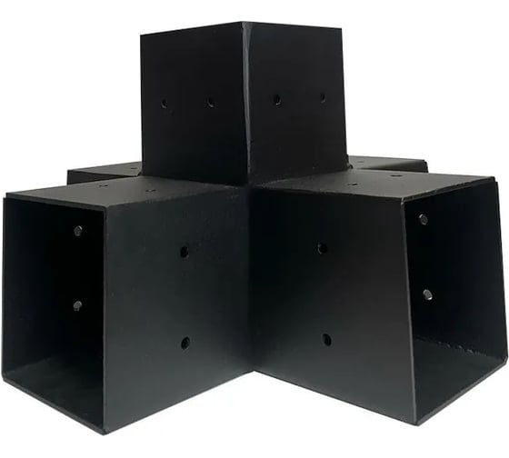 Изображение товара Коннектор под брус 100x100 на 5 выходов ООО "Феррум-Л" сталь 2 мм Ф-КДБ-П-214