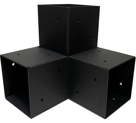 Изображение товара Коннектор под брус 100x100 угловой ООО "Феррум-Л" сталь 2 мм Ф-КДБ-У-184