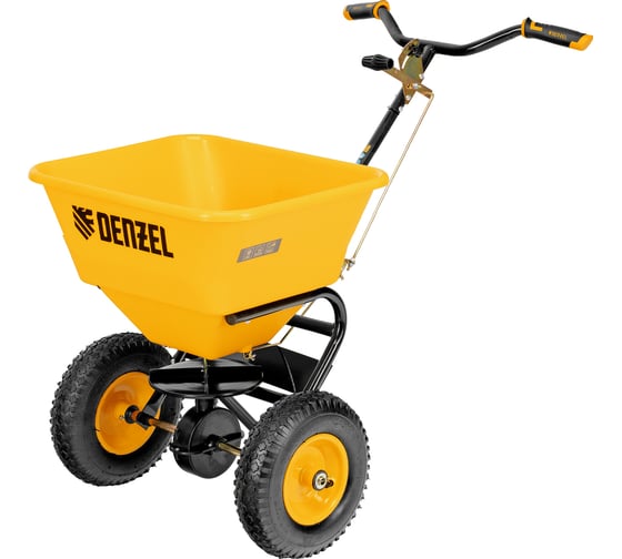 Изображение товара Механическая сеялка на колесах Denzel 45 л 63951