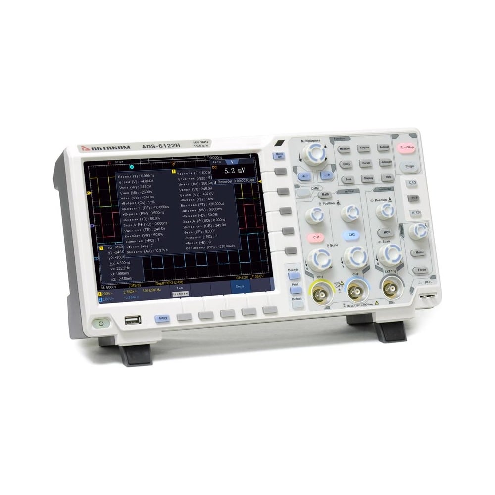 Изображение товара Осциллограф цифровой Актаком 12 бит ADS-6062H