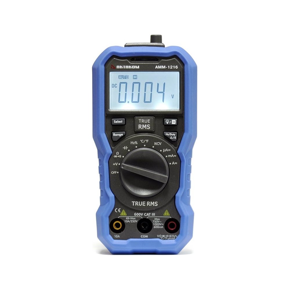 Изображение товара Цифровой мультиметр Актаком АММ-1216 с Bluetooth True RMS и функцией NCV