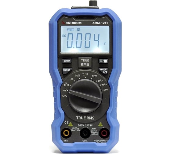 Изображение товара Мультиметр цифровой Актаком АММ-1216