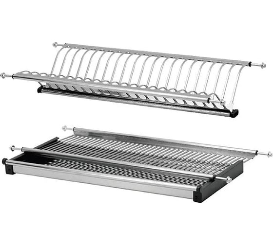 Изображение товара Посудосушитель GTV с поддоном 410 мм, нержавеющая сталь LE 450 ЛАЙТ 17471