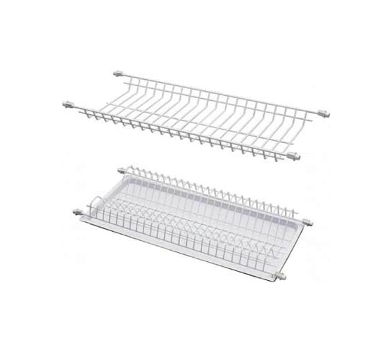 Изображение товара Посудосушитель GTV Стандарт 1 в модуль 400 мм, белый 8067