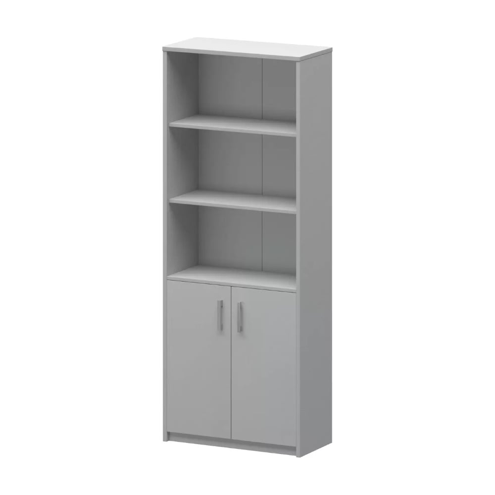 Изображение товара Шкаф полуоткрытый Альянс мебель ALTERNATIVA 770x370x2000 серый