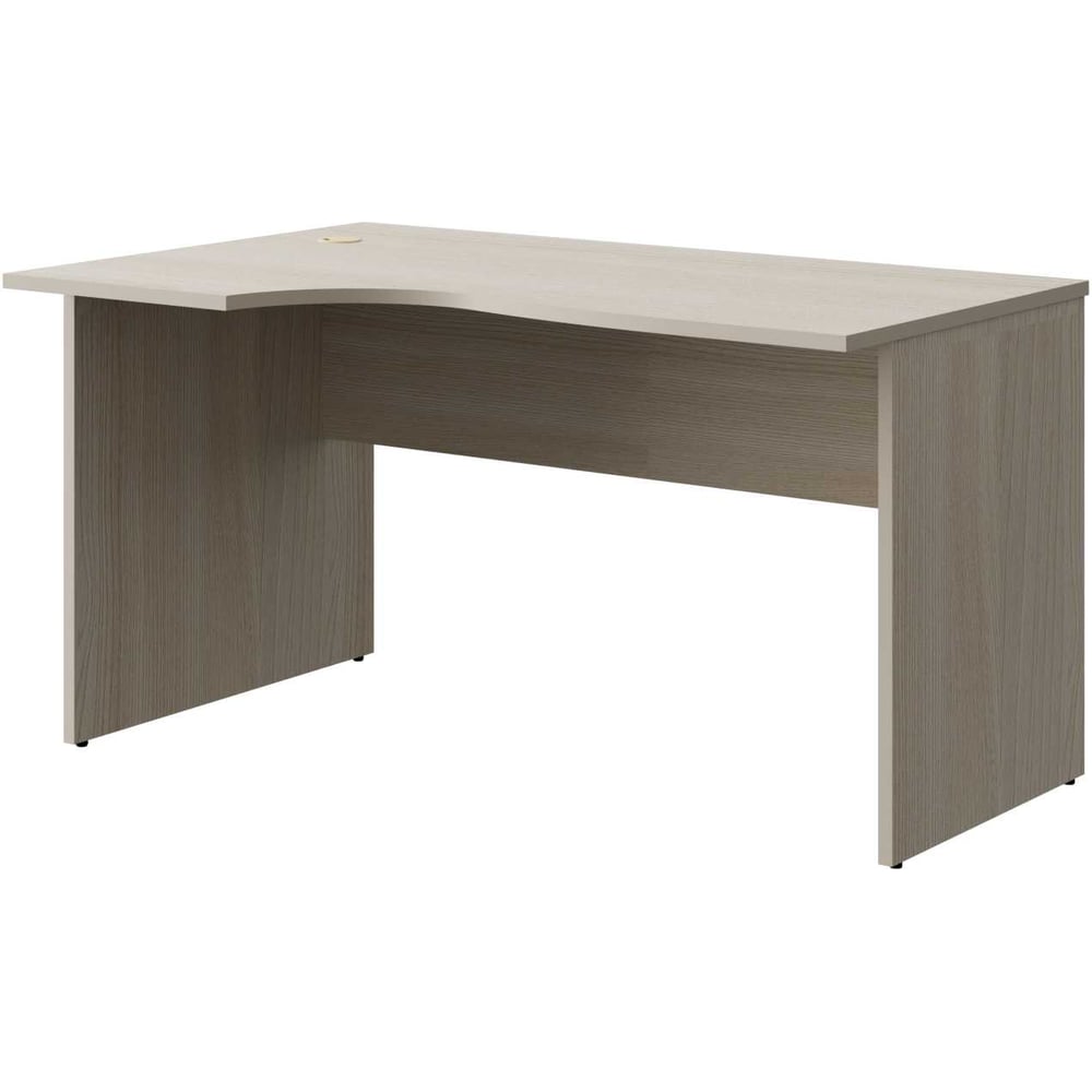 Изображение товара Эргономичный левый письменный стол ALTERNATIVA 1400x900 мм светлый ясень шимо