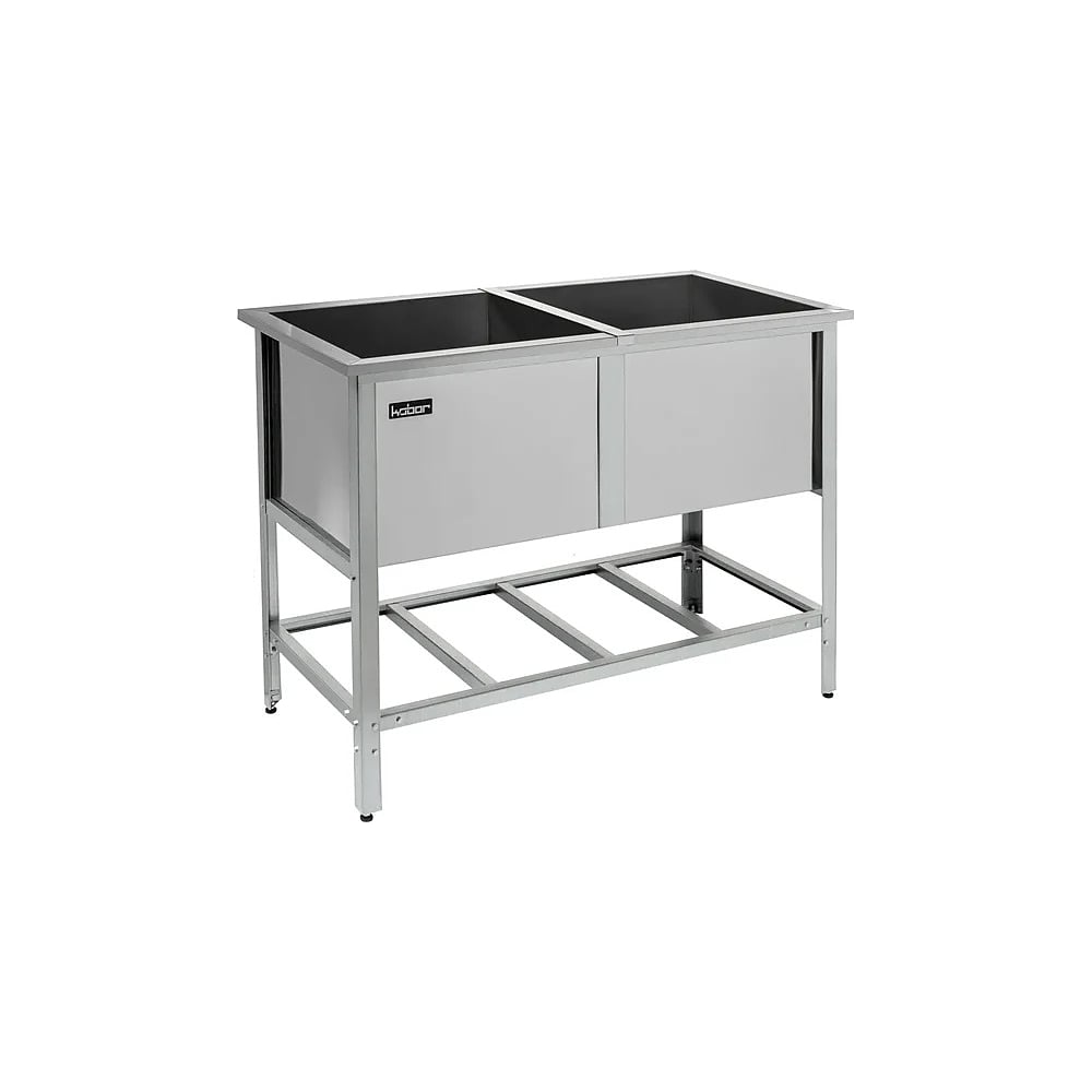 Изображение товара Ванна моечная двухсекционная сварная Kobor ВМС/2-100/53
