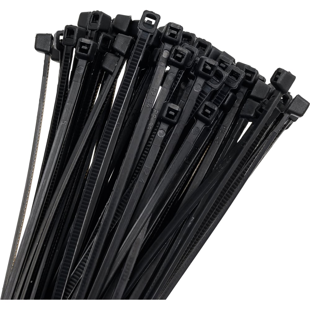 Изображение товара Кабельные стяжки ЗУБР КС-Ч1 1.8x100 мм 100 шт нейлон черные