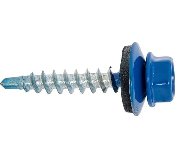 Изображение товара Саморез КРС Госкреп RAL5005 4,8x29 (80 шт.) (тк =16) 14-0022252