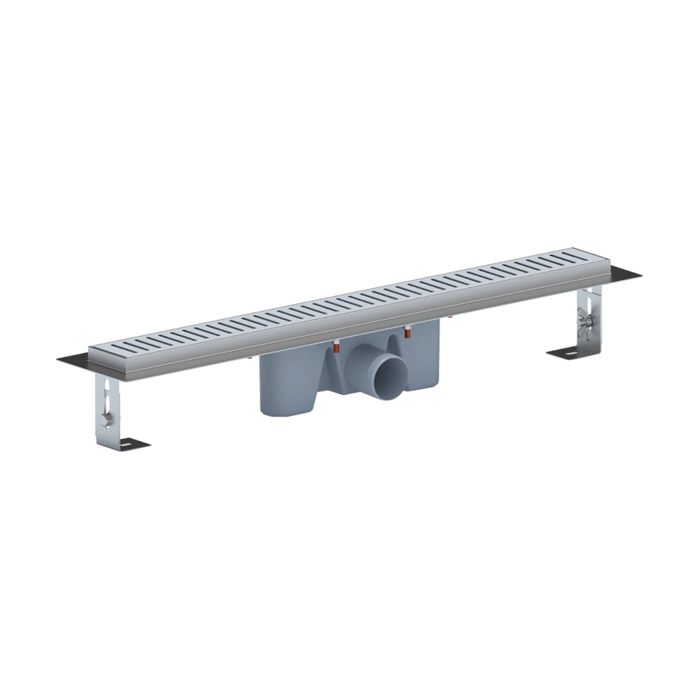 Изображение товара Трап из нержавеющей стали с комбинированным затвором, выпуск 50 мм, матовая поверхность