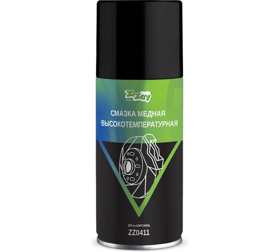 Изображение товара Смазка медная высокотемпературная ZIZAY 210 мл, аэрозоль ZZ0411