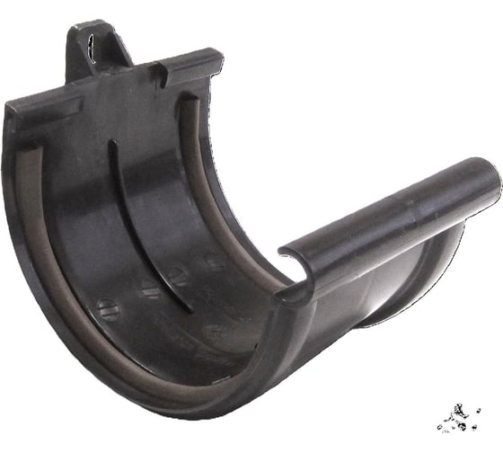 Изображение товара Соединение желоба IMPLAST 130 мм G130/80, серый 16013