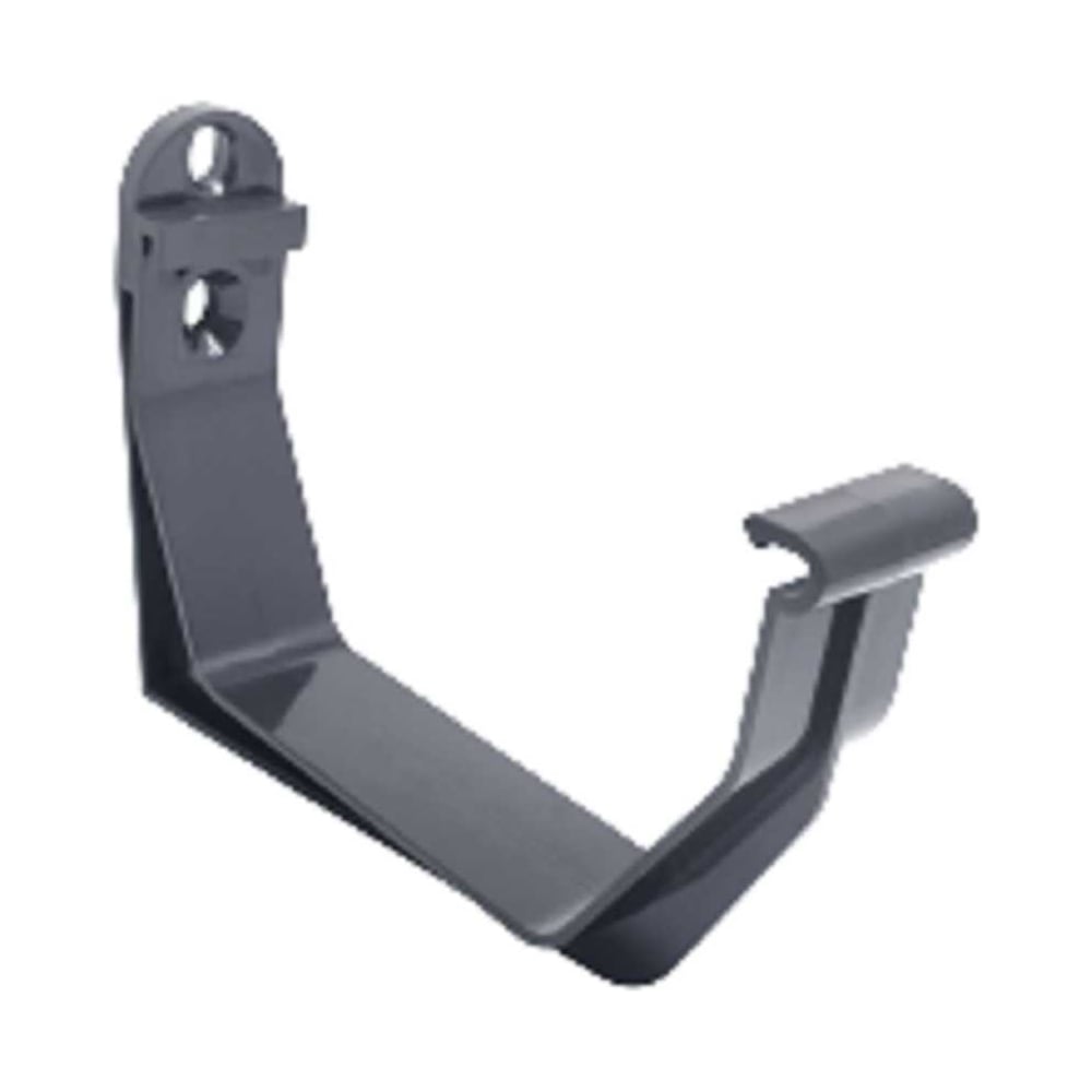 Изображение товара Кронштейн желоба IMPLAST ПВХ 110 мм U110/67, серый UBG