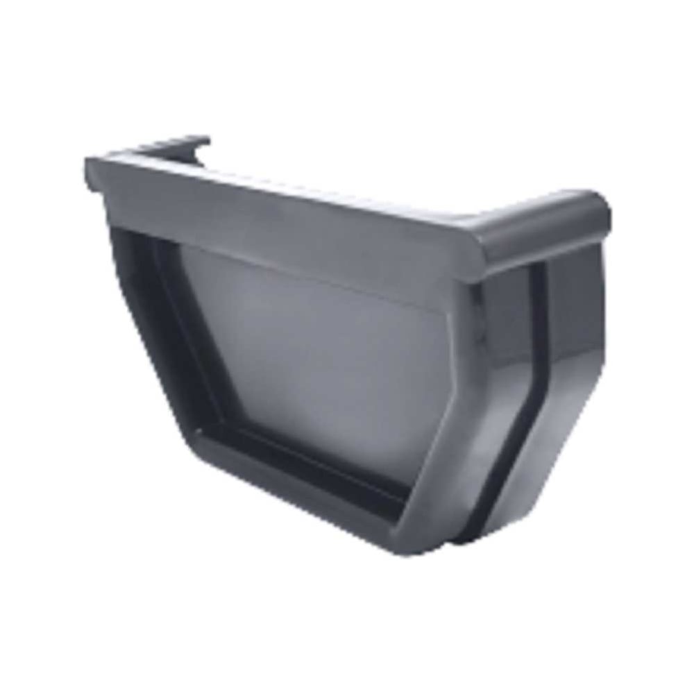 Изображение товара Заглушка желоба IMPLAST 110 мм U110/67 унгиверсальная L/R, серая UEG