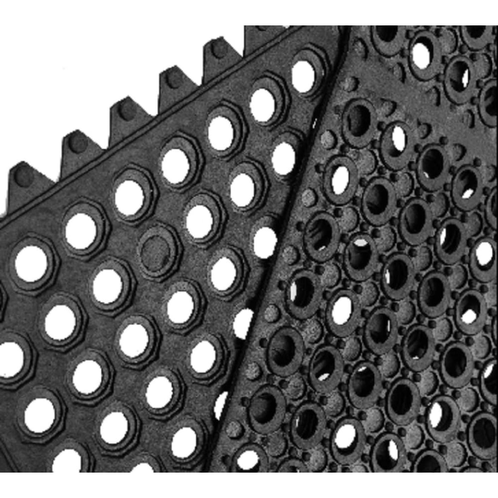 Изображение товара Ячеистый коврик ComeForte RR 90х90 см с усиленными бортами черный