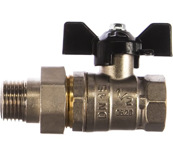 Изображение товара Кран шаровый ООО ПКФ Сварком д=15 б г/ш американка (15152H) (1 шт) s069247