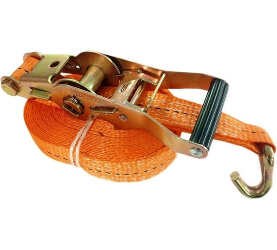 Изображение товара Ремень стяжной ООО «Грузовые стропы» 1,25/2,5-3,0 метра РЭТ2503