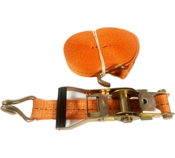 Изображение товара Ремень стяжной ООО «Грузовые стропы» 1,25/2,5-4,0 метра РЭТ2504