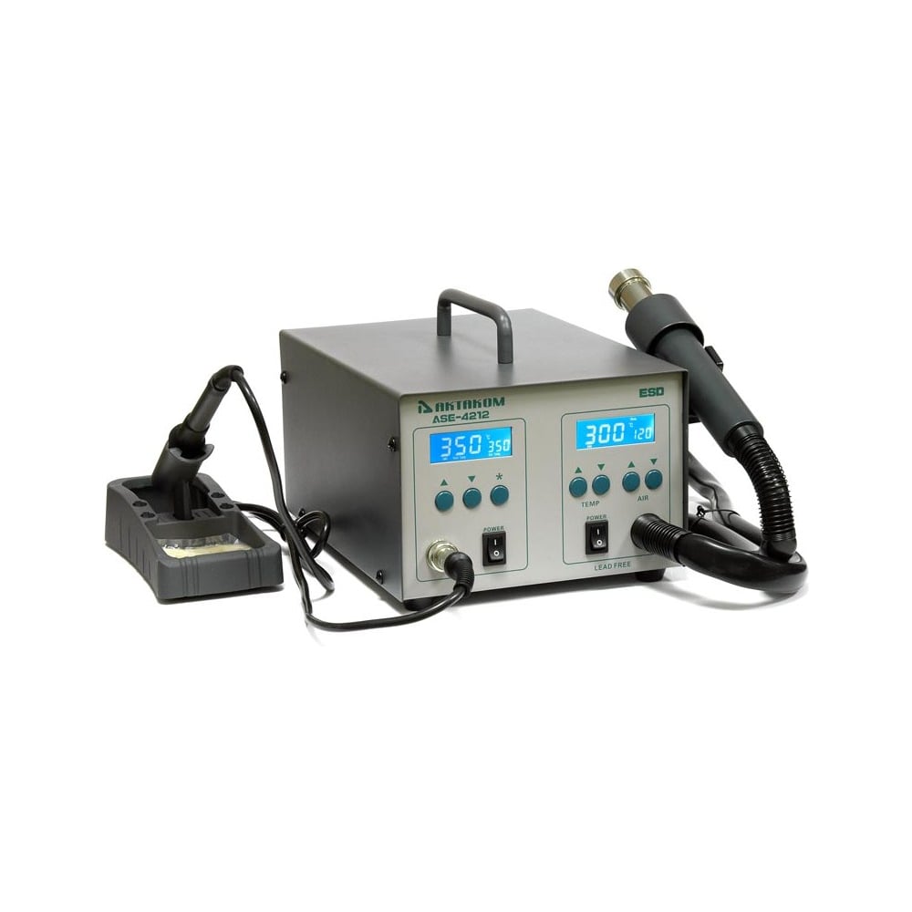 Изображение товара Ремонтная паяльная станция Актаком ASE-4212 с термофеном