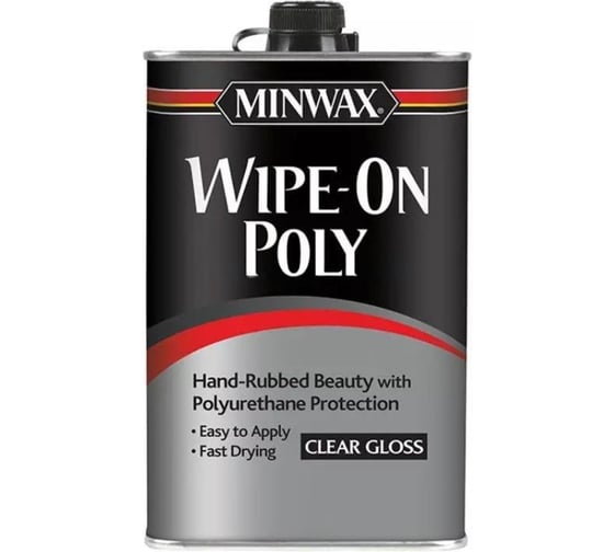 Изображение товара Защитное покрытие Minwax Wipe-On Poly (глянцевый; 946 мл) 6090