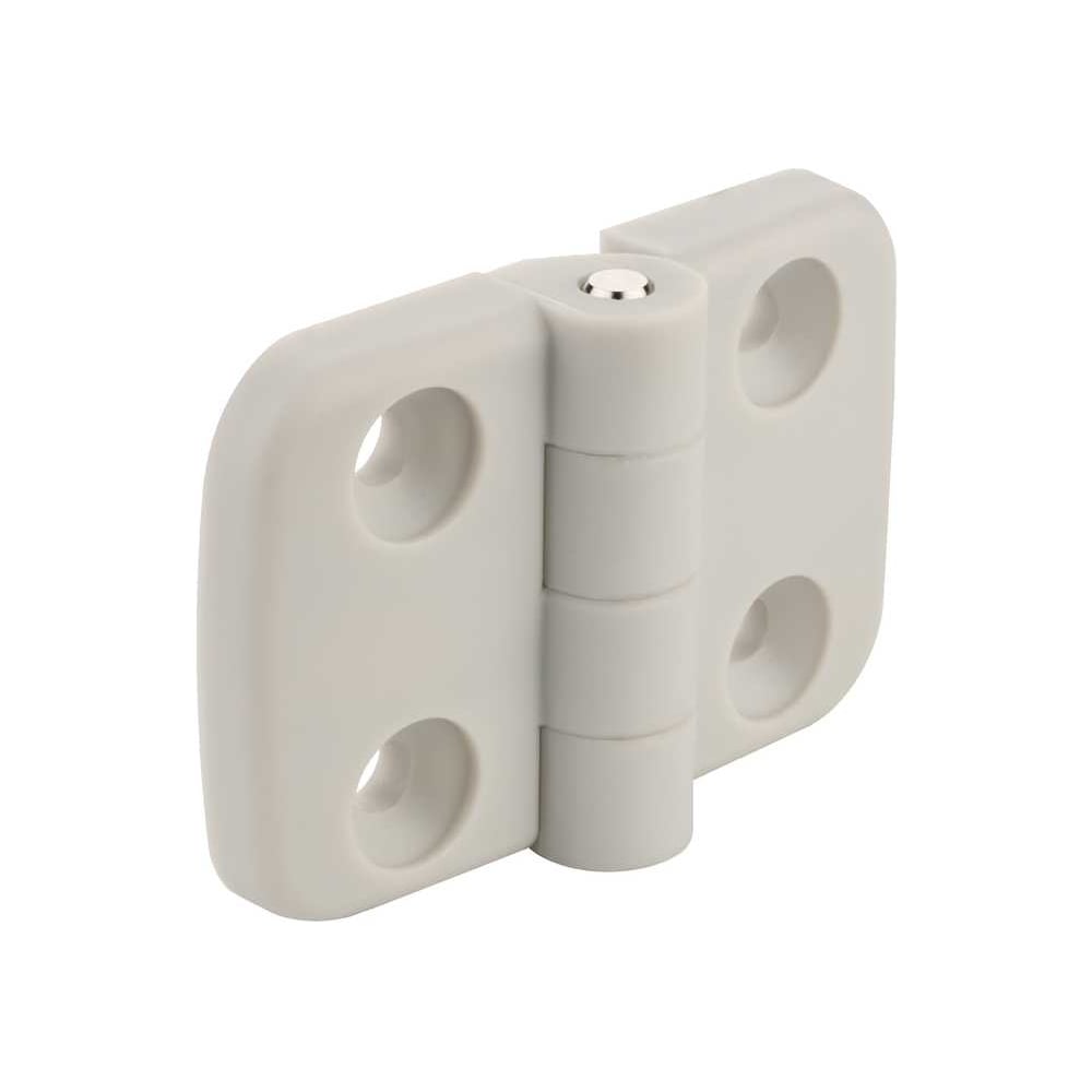 Изображение товара Комплект универсальных накладных петель АЛТЕРВИА серая 4 шт