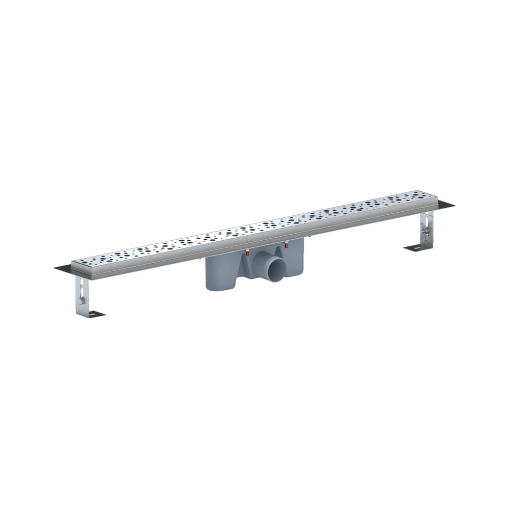 Изображение товара Трап АНИ Пласт из нержавеющей стали с комбинированным затвором Бриз 50мм