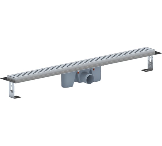 Изображение товара Трап АНИ Пласт Бимс из нерж.стали, c комбинированным затвором, выпуск 50мм, матовая TLZ2485M