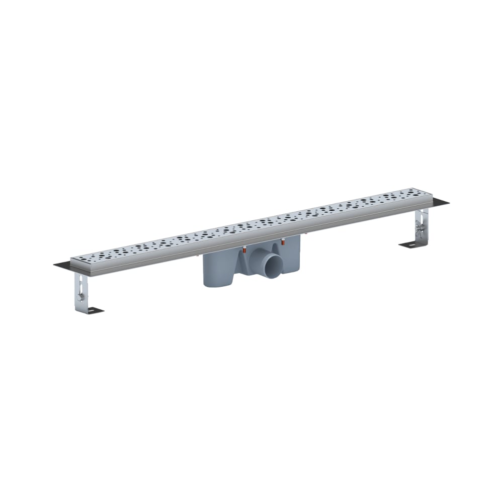 Изображение товара Трап из нержавеющей стали с комбинированным затвором Бриз 850 мм Горизонтальный выпуск TLZ2385M