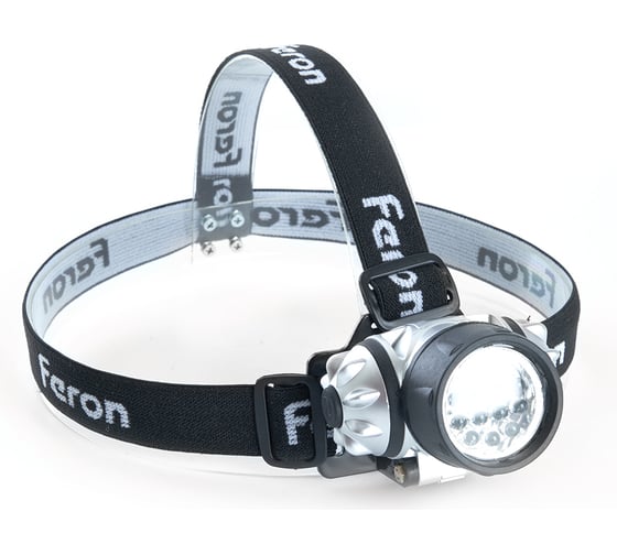 Изображение товара Налобный фонарь FERON на батарейках TH2304 3xAAA, 3W 14LEDs IP44 пластик 41708