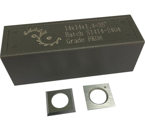 Изображение товара Нож сменный квадратный твердосплавный FHONK 4x14x1.4 35º HW (упаковка 10шт) 141414FK08-10