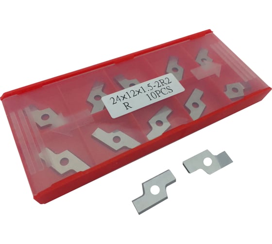 Изображение товара Нож сменный профильный FHONK 24x12x1.5-2R2 HW R (упаковка 10шт) 2412152R2 R-10