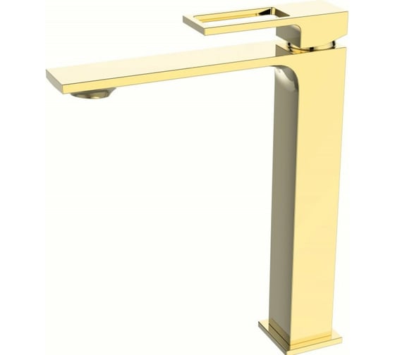 Изображение товара Смеситель для накладных раковин BELBAGNO LUCE без донного клапана, золото LUC-LMC-ORO-W0