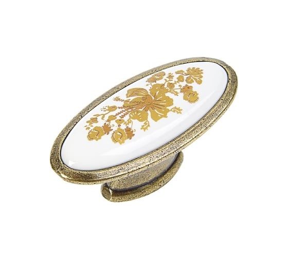 Изображение товара Ручка кнопка ТУНДРА РК023AB цвет бронза 3639424