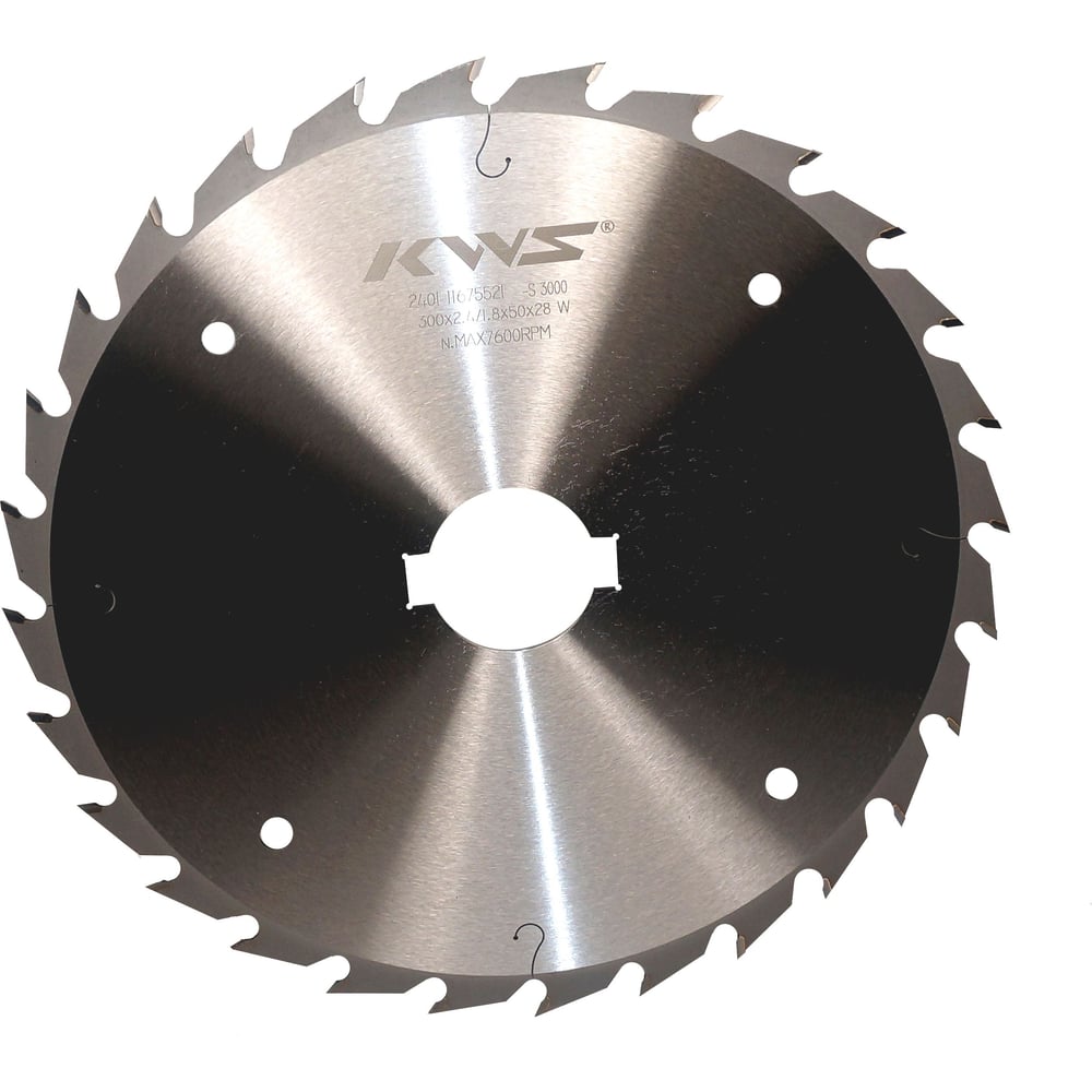 Изображение товара Пильный диск по дереву HM KWS 300х50х2.4/1.8х28T для тонкого реза