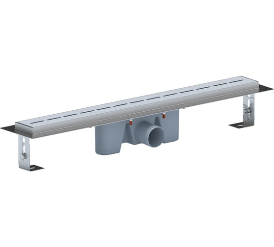 Изображение товара Трап АНИ Пласт из нерж.стали, c комбинированным затвором Киль 650 мм, выпуск 50мм, глянец TLZ2565M