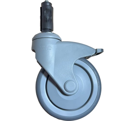 Изображение товара Колесная опора с тормозом и c раздвижной цапфой для быстрого крепления S2Z7 MGP 125/30 E0-27 BP P Starkerman