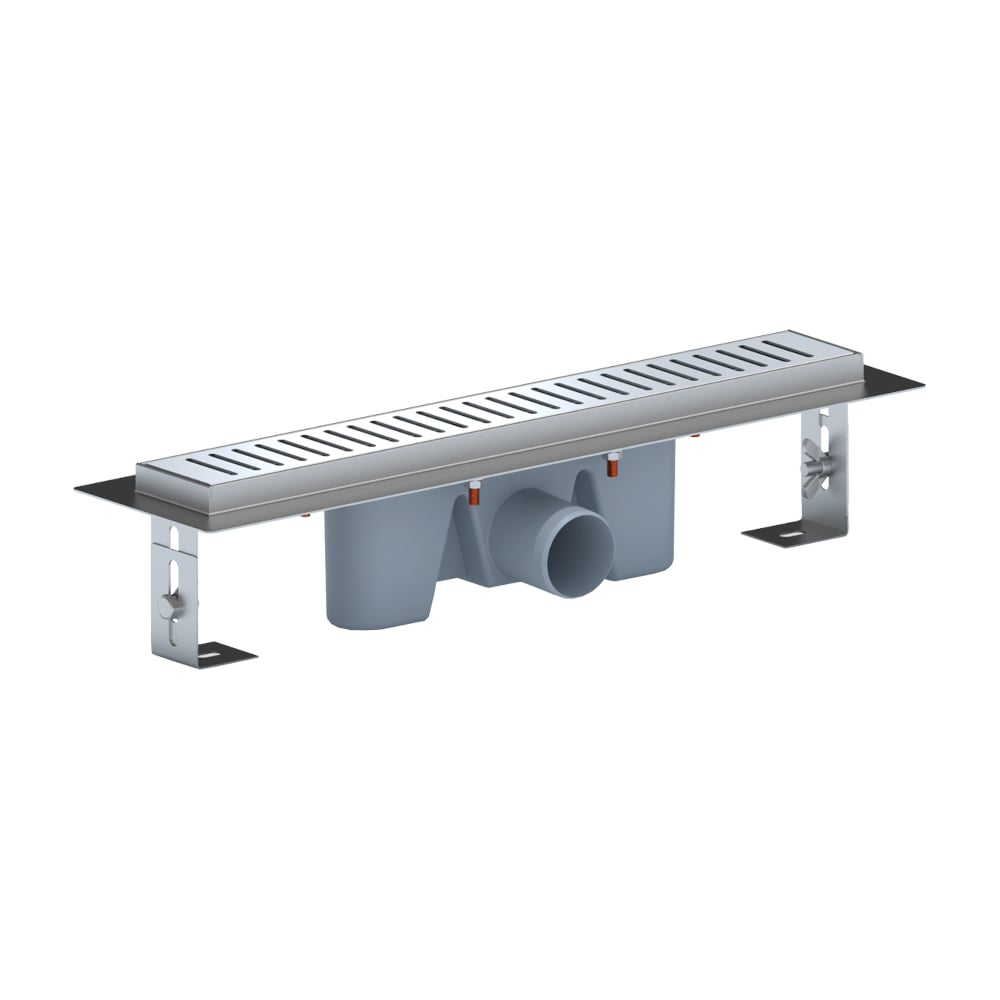 Изображение товара Трап АНИ Пласт из нержавеющей стали с комбинированным затвором Киль