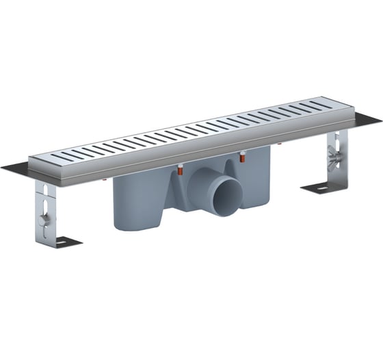 Изображение товара Трап АНИ Пласт из нерж.стали, c комбинированным затвором Киль, выпуск 50мм, матовая TL2445G