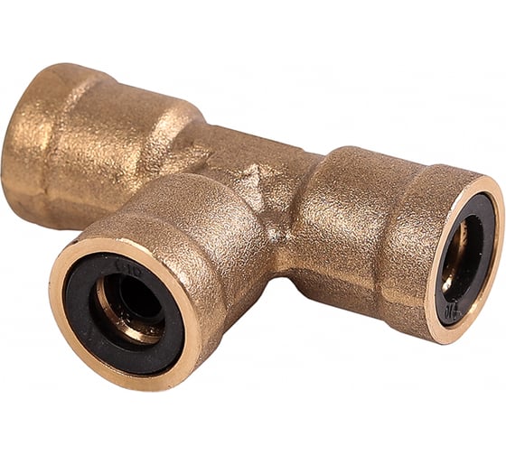 Изображение товара Соединитель трубки ПВХ,полиамид Крал d=10мм тройник латунь 4176