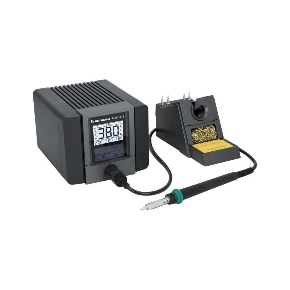 Изображение товара Индукционная паяльная станция Актаком ASE-1213 полупрофессиональная цифровая для электроники