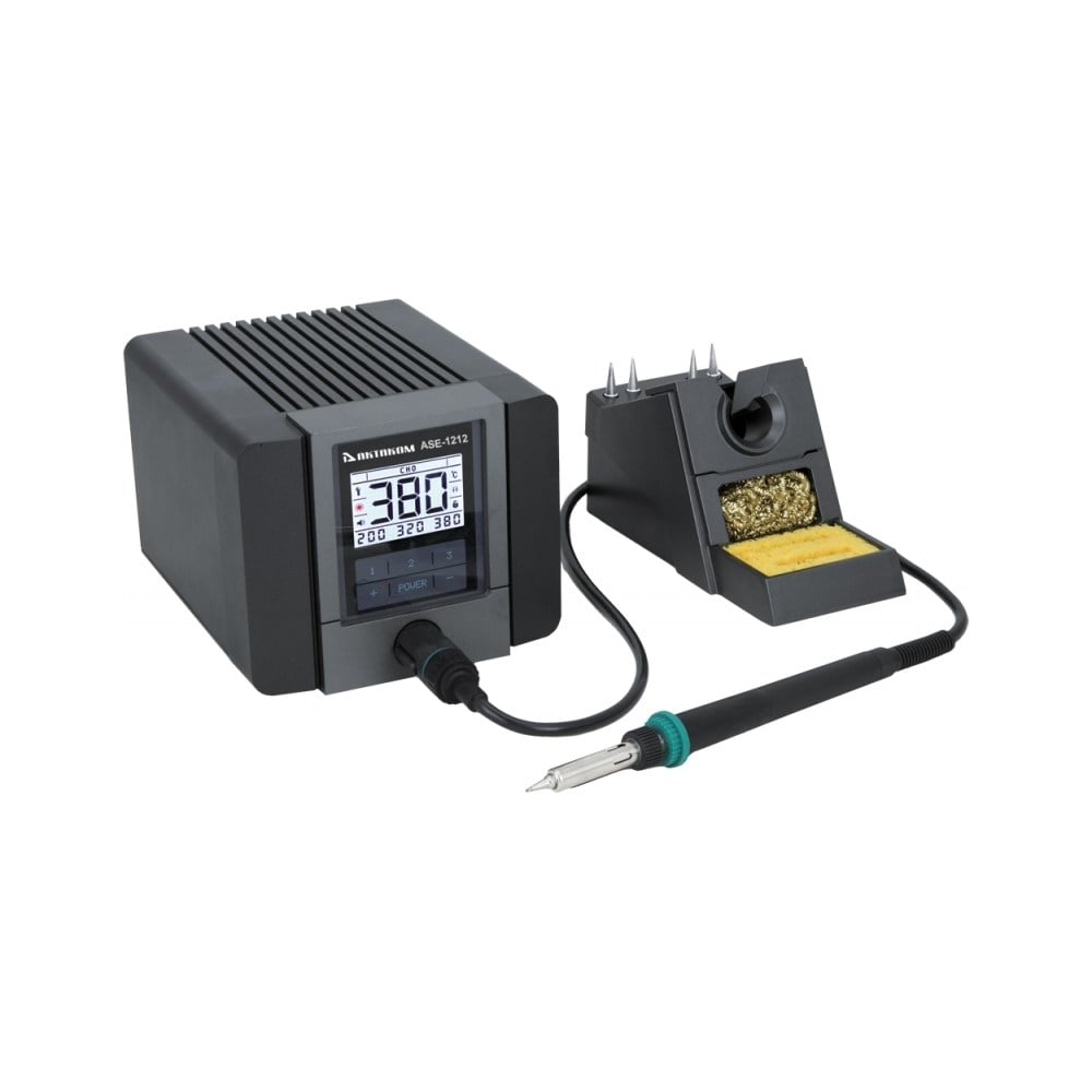 Изображение товара Индукционная паяльная станция Актаком ASE-1212 профессиональная цифровая