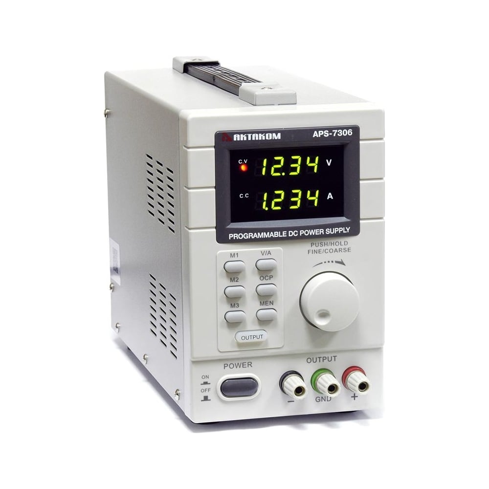 Изображение товара Источник питания Актаком APS-7306 с защитой от перегрузки 0-30 В 5 А