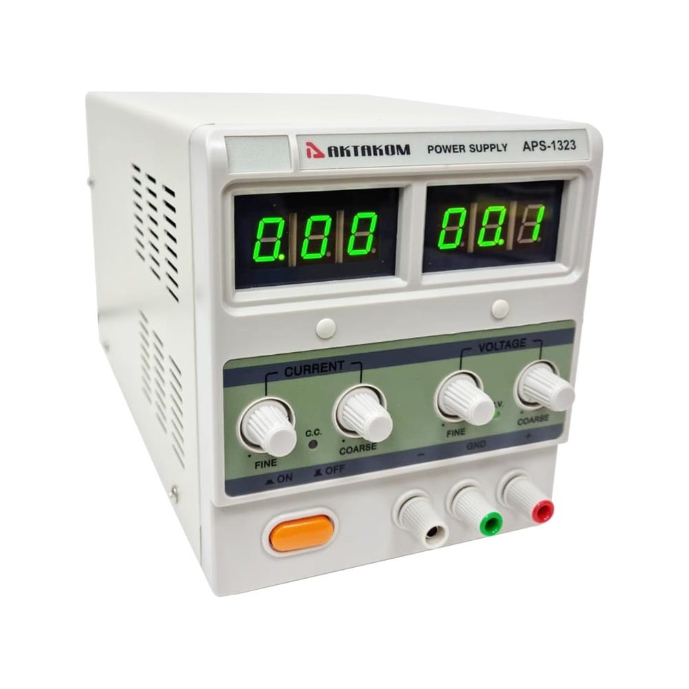 Изображение товара Источник питания Актаком APS-1323 0-30 В 3 А компактный мощный блок питания